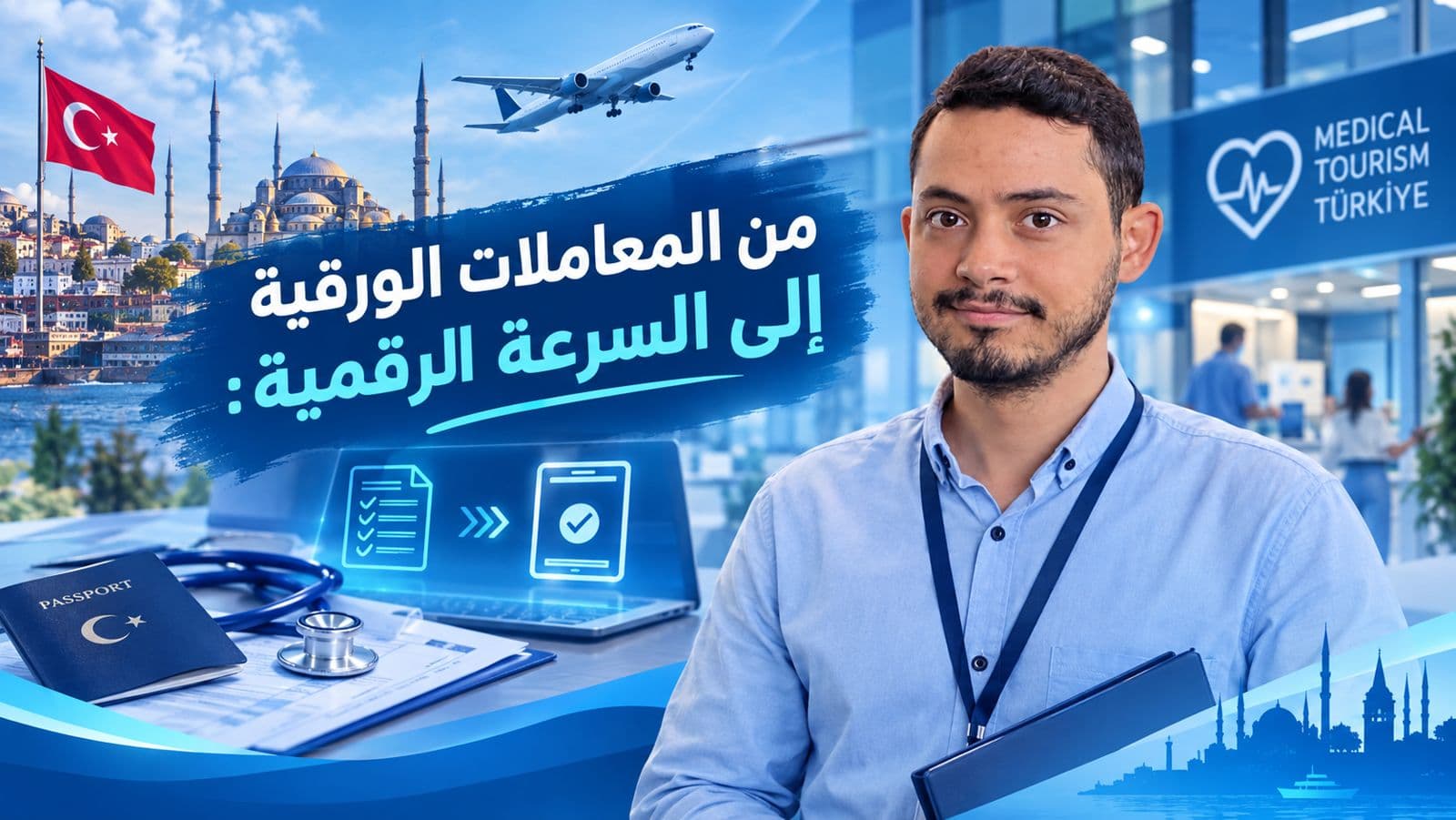 من المعاملات الورقية إلى السرعة الرقمية: